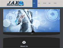 Tablet Screenshot of jaxmarketinginc.com